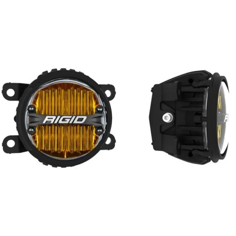 Rigid Industries s360-Series 4in LED SAE J583 Fog Light kit - Yellow - 2015-2021 STI / 2013-2021 Scion FR-S / Subaru BRZ / Toyota 86