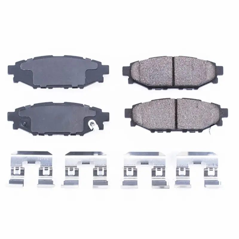 Power Stop Rear Z17 Evolution Ceramic Brake Pads w/Hardware - 2013-2016 Subaru BRZ / 2013-2016 Scion FR-S