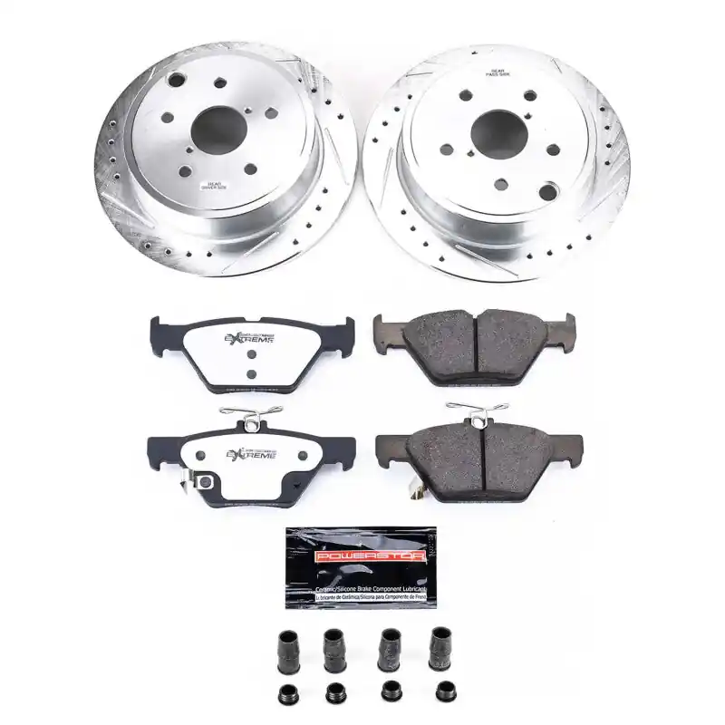 Power Stop Rear Z26 Street Brake Kit - 2021 Subaru WRX