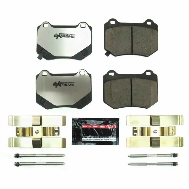 Power Stop Rear Z26 Extreme Street Brake Pads w/Hardware - 2018-2021 Subaru STI