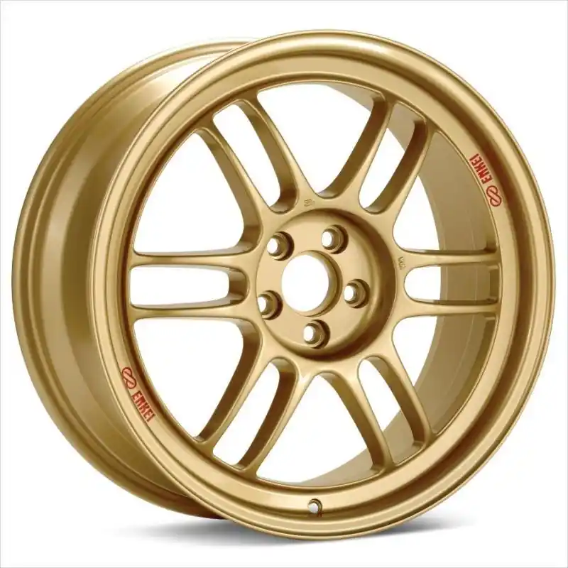 Enkei RPF1 18x9.5 5x114.3 38mm Offset 73mm Bore - Gold (Single Wheel) (STI w/ Brembos Require Wheel Spacers)