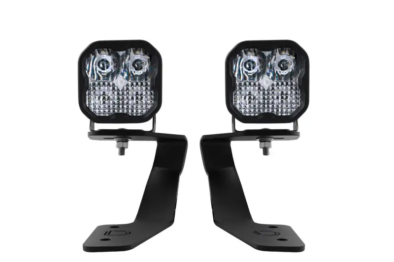 Diode Dynamics Pro SS3 LED Ditch Light Kit - White Combo - 2018-2021 Subaru Crosstrek