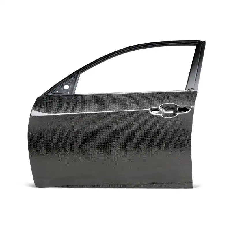 Seibon OE Style Gloss Carbon Fiber Front Doors - 2017-2021 Honda Civic Type-R