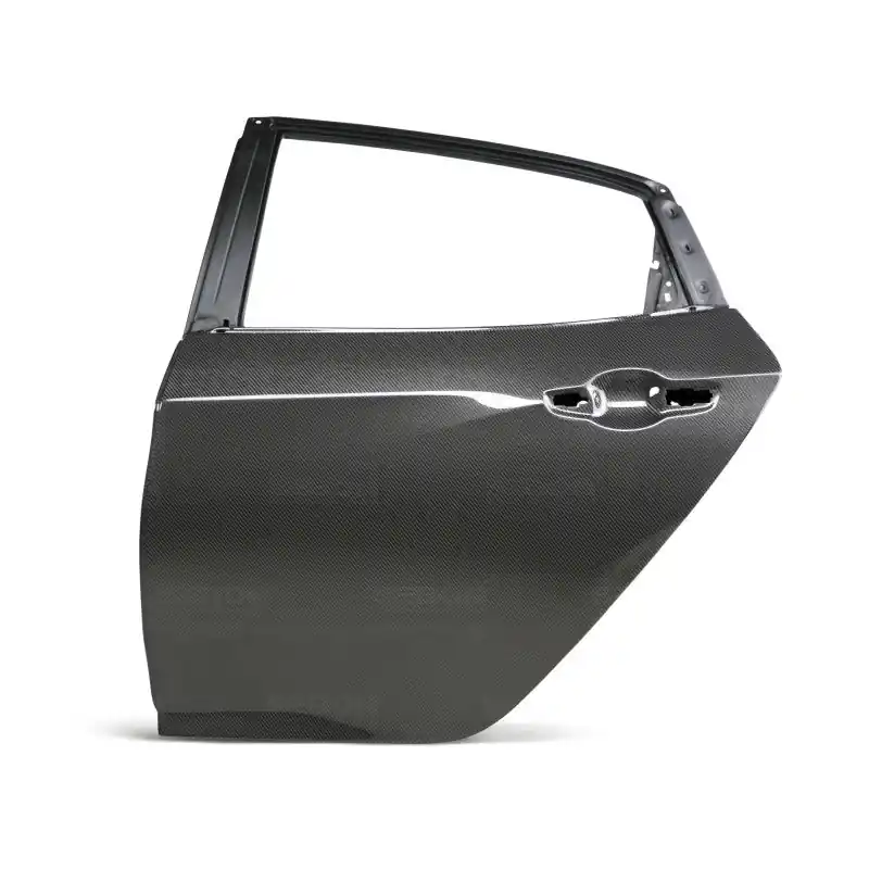 Seibon OE Style Gloss Carbon Fiber Rear Doors - 2017-2021 Honda Civic Type-R