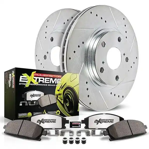 Power Stop Front and Rear Z26 Street Brake Kit - 2021 Subaru WRX