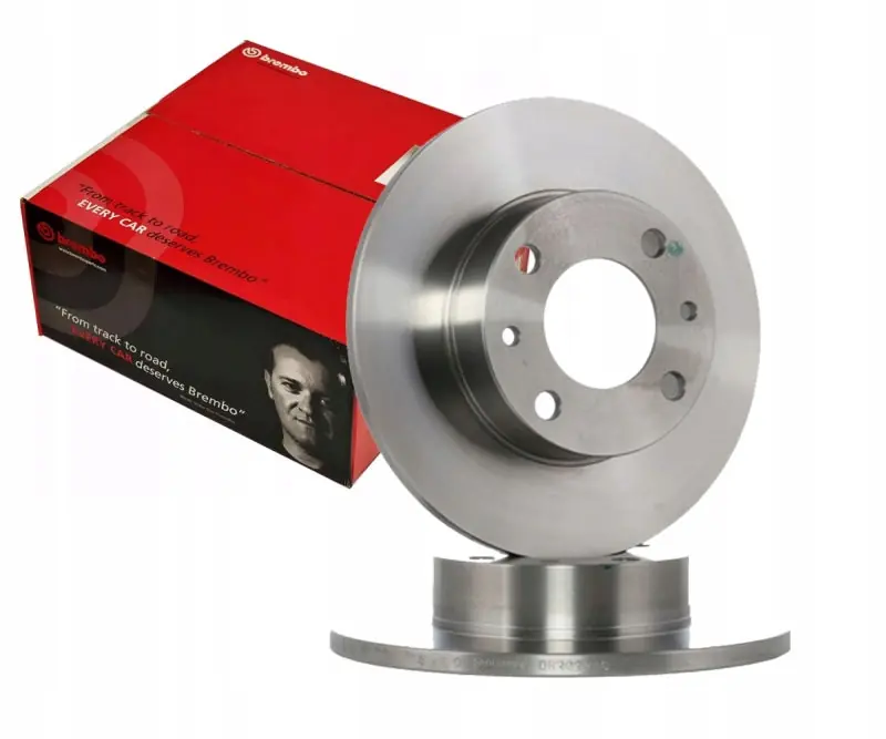 Brembo Rear Premium UV Coated OE Equivalent Rotor - 2013-2015 Subaru BRZ / 2009-2013 Forester / 2008-2014 Impreza