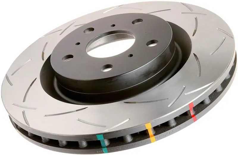 DBA 10 Stud Hole Front Slotted 4000 Series Rotor - 2004-2012 Subaru STI / 2017 BRZ w/Perf. Pkg.
