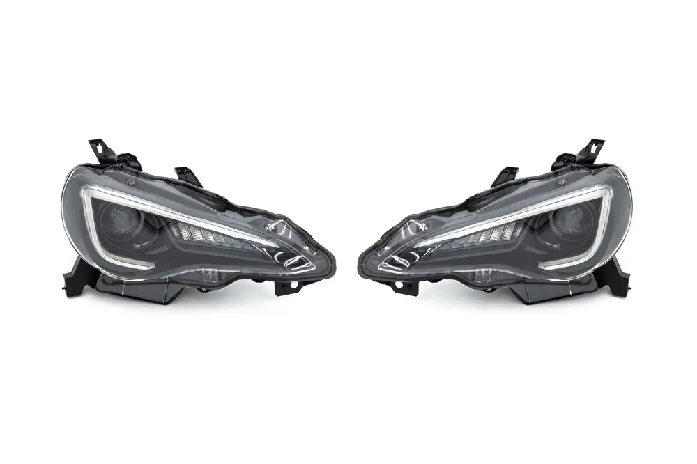 OLM Sequential Style Headlights w/ 6000k HID - 13+ FT86 / BRZ
