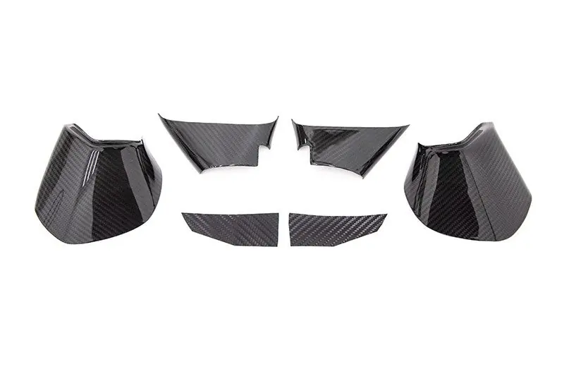 OLM LE Dry Carbon Fiber Lower Mirror Mount Cover - 2015-2021 Subaru WRX / STI / 2015-2017 Crosstrek