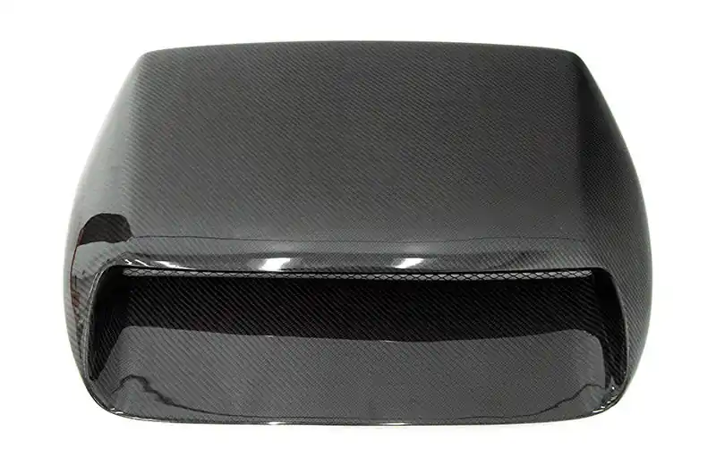 OLM Oversized Carbon Fiber Hood Scoop - 2015-2021 WRX / STI