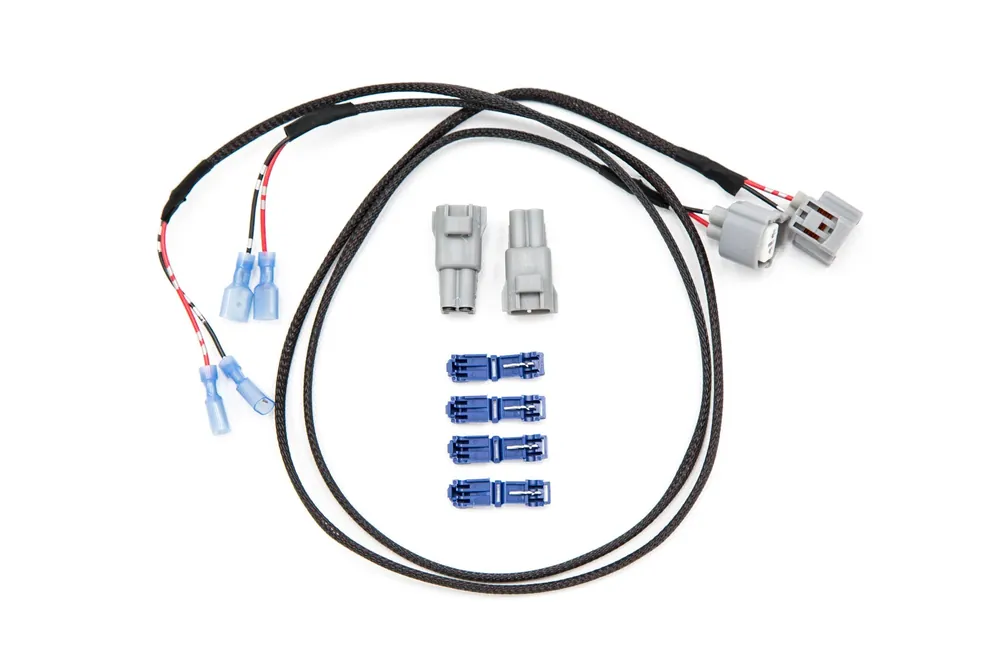 OLM Facelift Foglight Bezel Turn Signal Quick Connect Harness for LED Headlights - 2018-2021 Subaru WRX Limited / STI