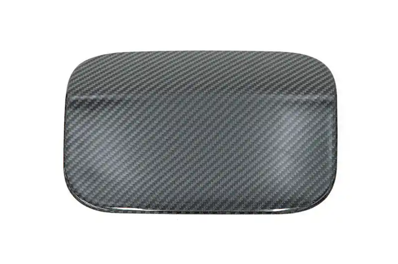 OLM Carbon Fiber Fuel Door Cover - 2017-2021 Honda Civic 5D & Type R