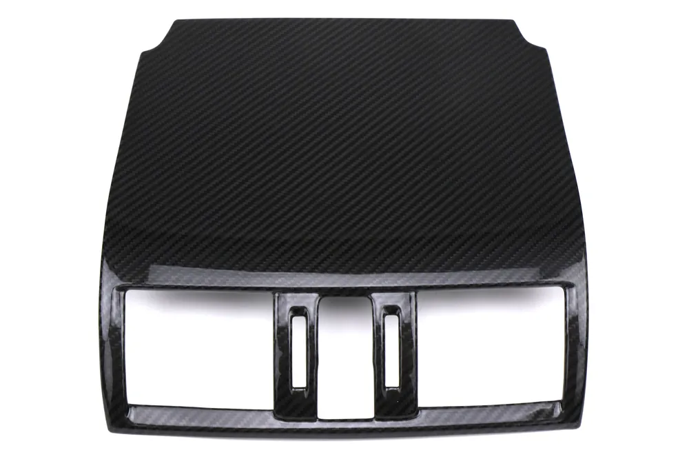 OLM LE Dry Carbon Fiber Center AC Trim Covers - 2015 Subaru WRX / STI / 2014 Forester / 2013-2014 Crosstrek