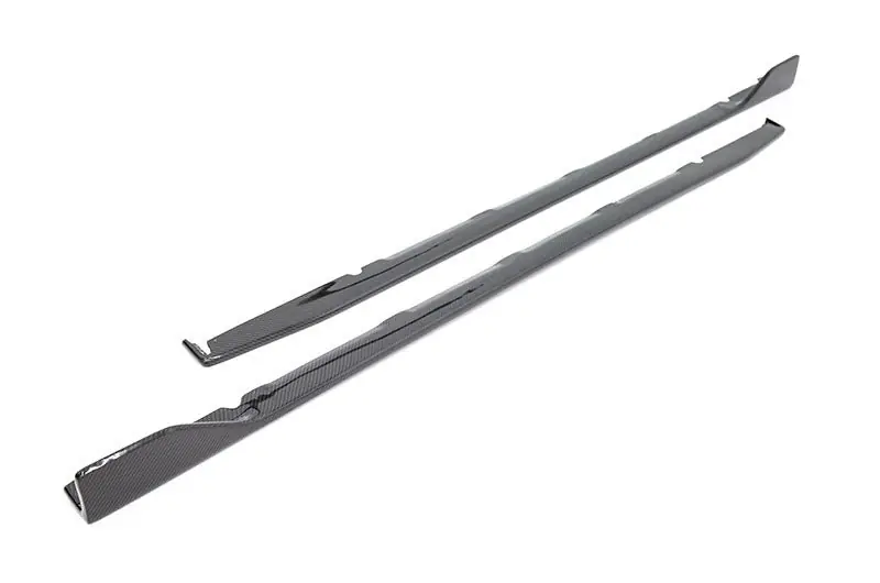 OLM DM Style Carbon Fiber Side Skirts - 15+ WRX / STI
