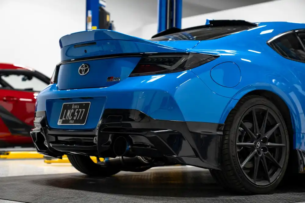 OLM TR Style Rear Bumper Lip (Unpainted) - 2022+ GR86 / BRZ