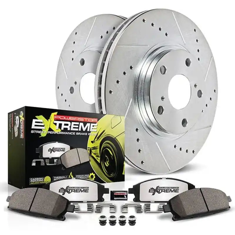 Power Stop Front Z26 Street Brake Kit - 2017-2020 Subaru BRZ