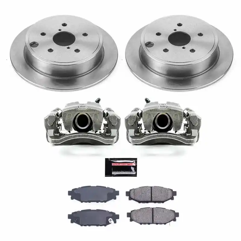 Power Stop Rear Autospecialty Brake Kit w/Calipers - 2015-2019 Subaru WRX