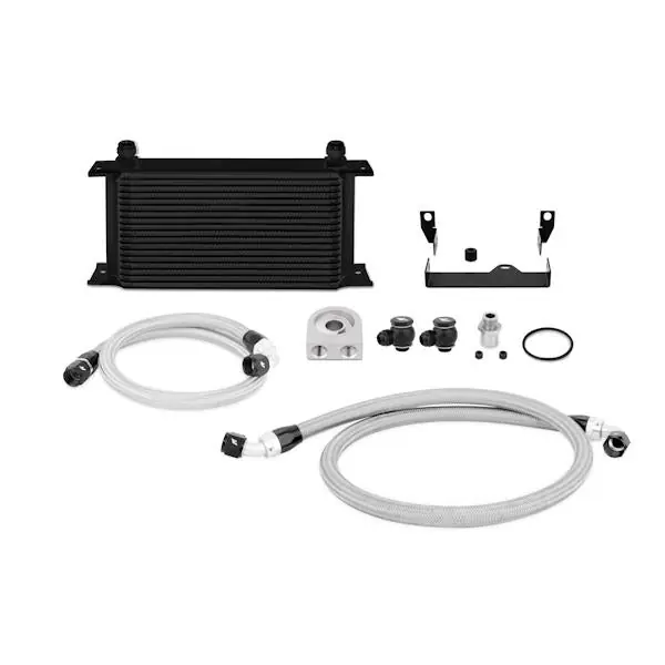 Mishimoto Oil Cooler Kit - Black - 2006-2007 Subaru WRX / STI