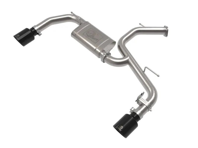 aFe Takeda L4-2.0L (t) 3in SS Axle-Back Exhaust System w/ Black Tips - 2022-2026 Hyundai Elantra N