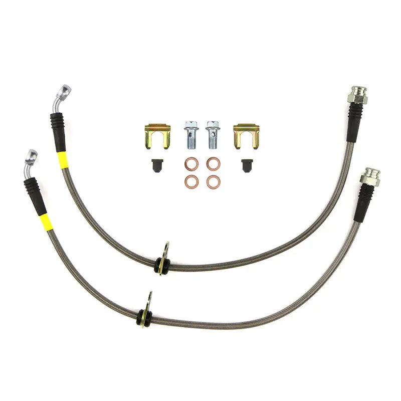 FactionFab Rear Stainless Steel Brake Lines Subaru WRX 2008-2021