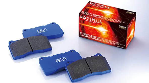 Endless MX-72 PLUS Rear Brake Pads - 2023-2026 Toyota GR Corolla