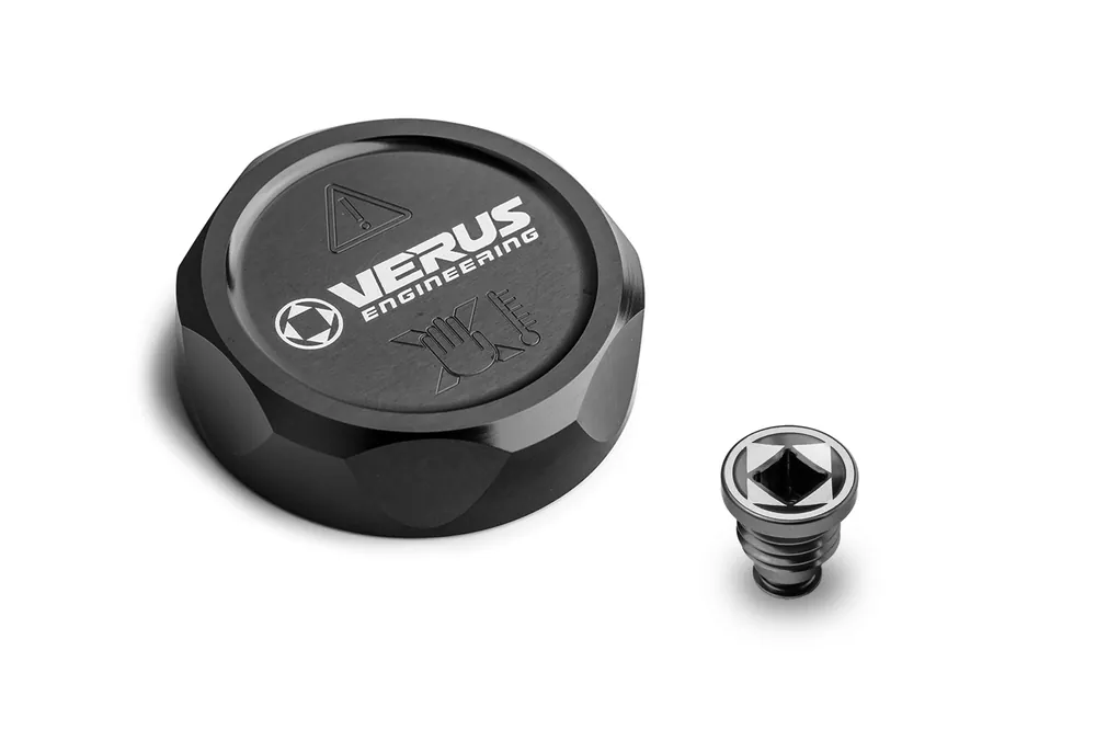 Verus Engineering Coolant Cap and Bleed Screw Combo - 2023-2026 Toyota GR Corolla