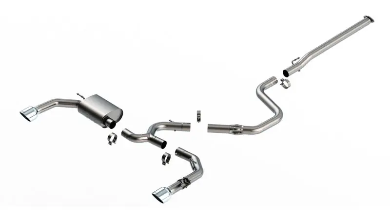 Borla ATAK Catback Exhaust Bright Chrome - 2022-2026 Hyundai Elantra N