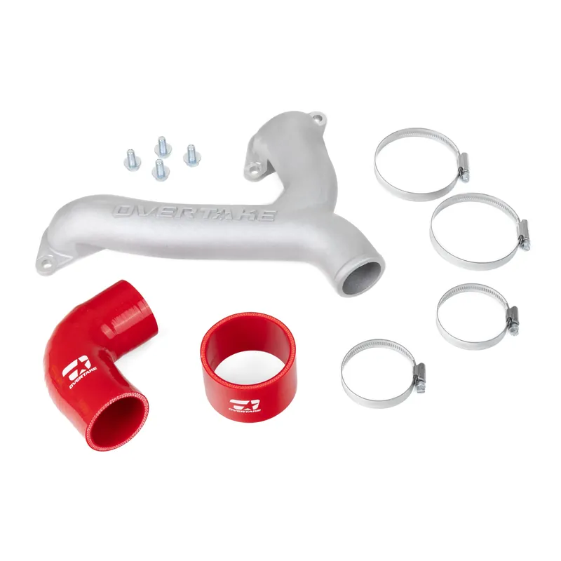 Overtake Top Mount Intercooler Y-Pipe Kit - 2004-2021 Subaru STI