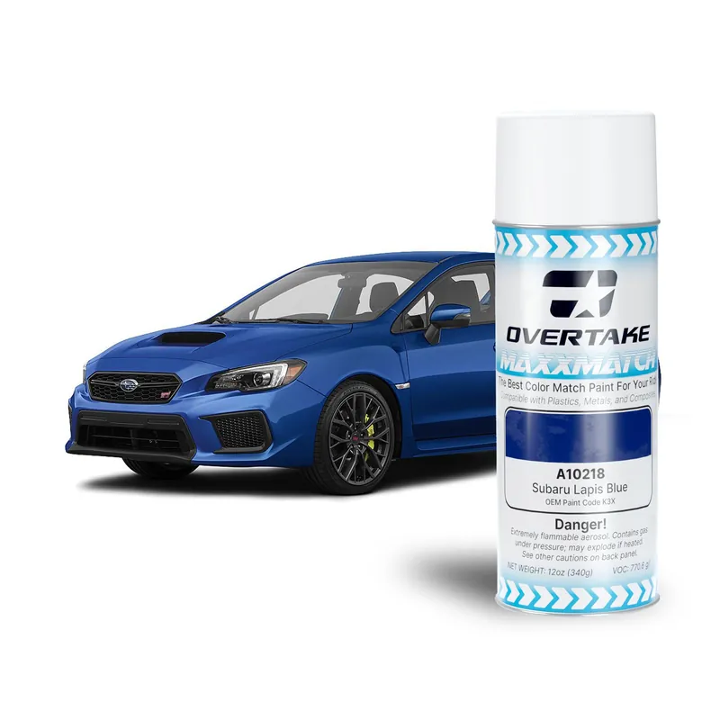 OVERTAKE MaxxMatch Paint - Subaru Lapis Blue K3X 12oz. Can - Universal