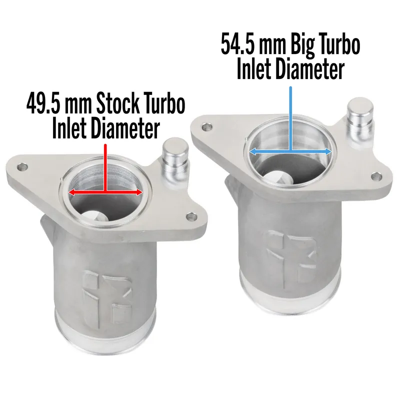 OVERTAKE Aluminum BIG TURBO Inlet - 2022-2026 Subaru WRX