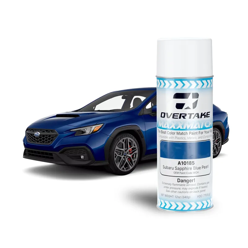 OVERTAKE MaxxMatch Paint - Subaru Sapphire Blue Pearl WCH 12oz. Can - Universal