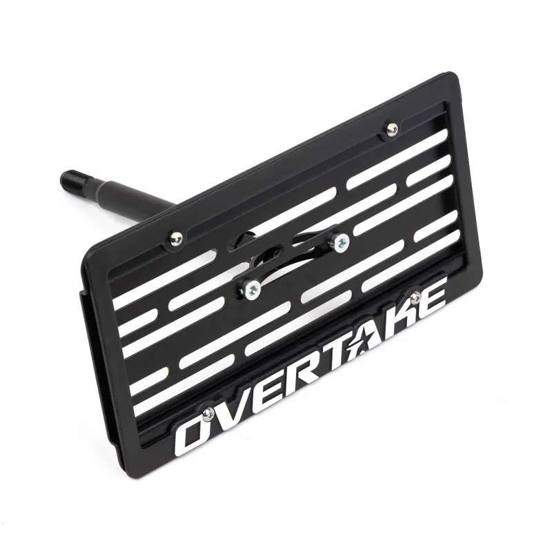 OVERTAKE MaxxAdjust License Plate Relocation Kit - 2008-2014 Subaru WRX / 2008-2014 STI / 2005-2009 Legacy / 2008-2011 Impreza
