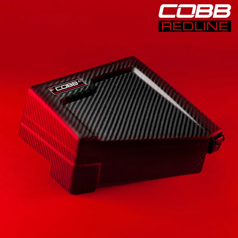 COBB Redline Matte Carbon Fiber Fuse Cover (Driver Side) - 2022-2026 Subaru WRX