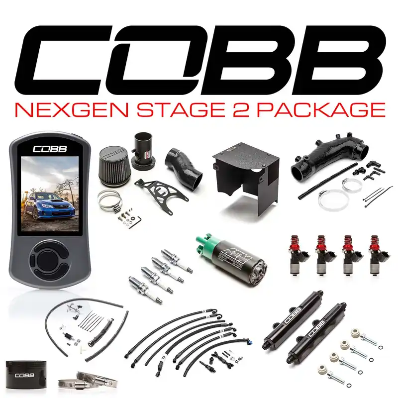 Cobb NexGen Stage 2 Power Package - Blue - 2008-2014 Subaru STI