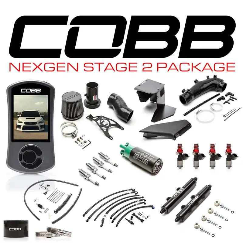 Cobb NexGen Stage 2 Power Package - Blue - 2019-2021 Subaru STI / 2018 Type RA