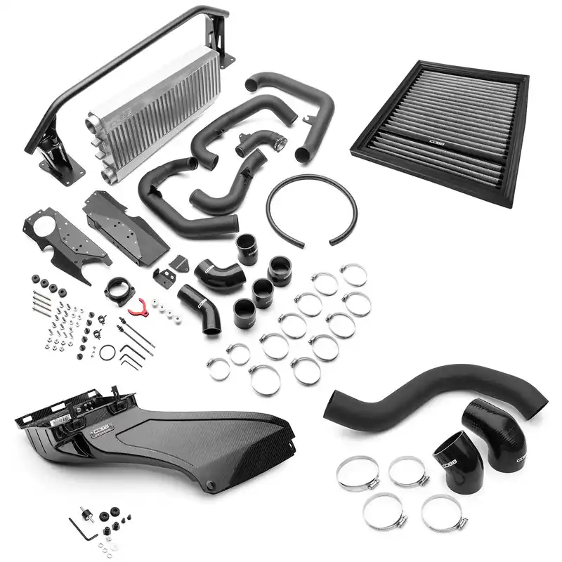 Cobb FMIC + Redline Intake Package - Silver - 2022-2026 Subaru WRX