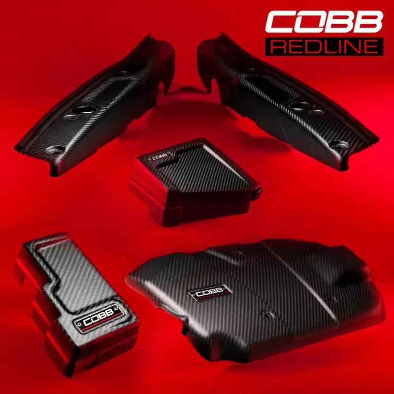 Cobb Redline Matte Carbon Fiber Dress-Up Kit - 2022-2026 Subaru WRX