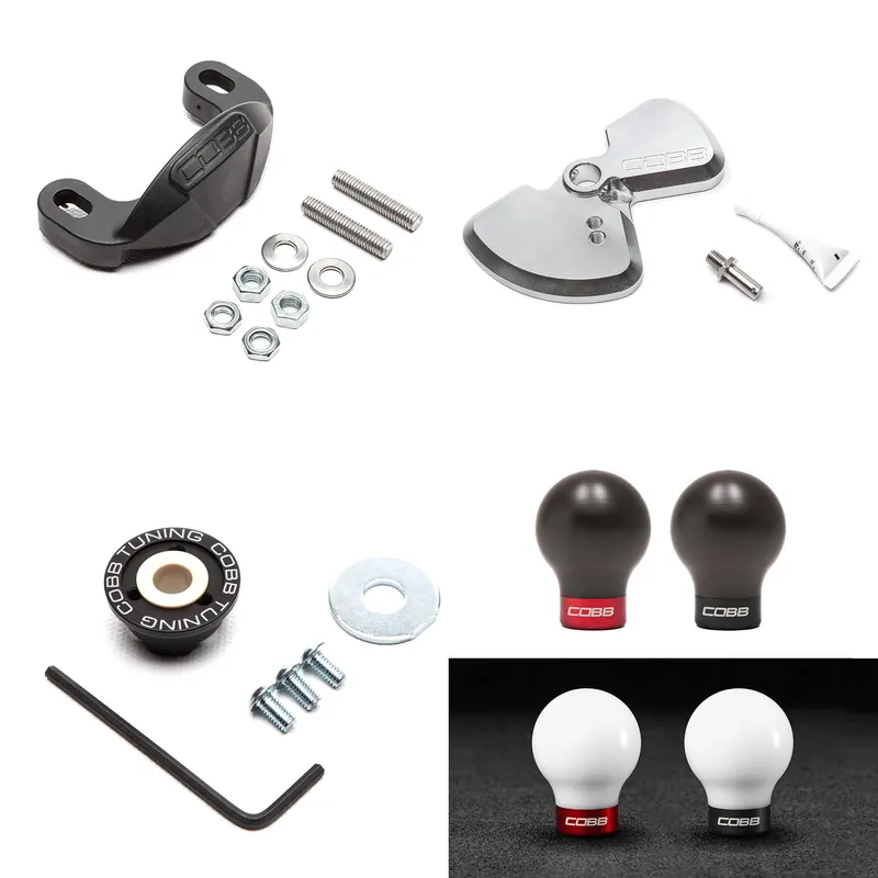Cobb Stage 1+ Drivetrain Package (Red 6spd Shift Knob) - 2015-2026 Subaru WRX