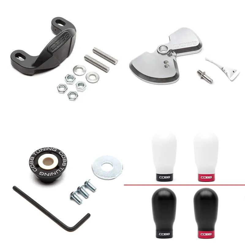 Cobb Stage 1+ Drivetrain Package (Tall Weighted Shift Knob) - 2015-2026 Subaru WRX