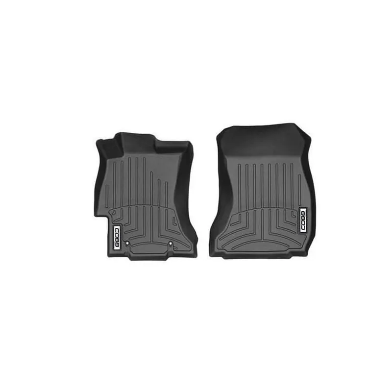 COBB Front FloorLiner by WeatherTech - Black - 2015-2017 Subaru WRX / STI