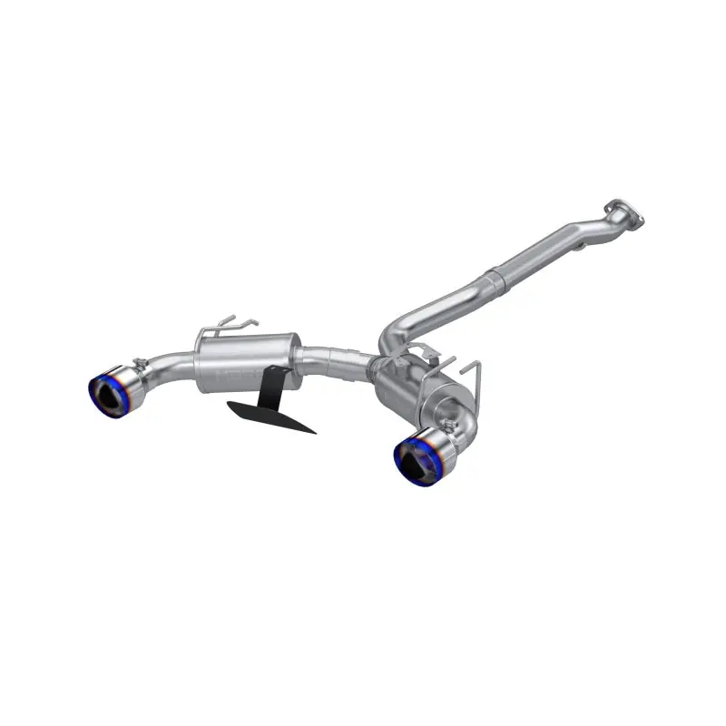 MBRP T304 Stainless Steel 3in Cat-Back - Dual Split Rear w/ Burnt End Tips - 2023-2026 Toyota Corolla GR 1.6L
