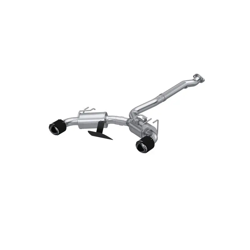 MBRP T304 Stainless Steel 3in Cat-Back - Dual Split Rear w/ Carbon Fiber Tips - 2023-2026 Toyota Corolla GR 1.6L