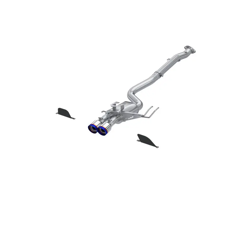 MBRP T304 Stainless Steel 3in Cat-Back - Dual Center Rear w/ Burnt End Tips - 2023-2026 Toyota Corolla GR 1.6L
