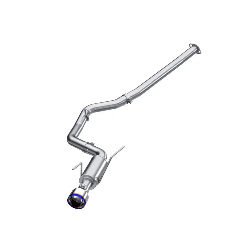 MBRP T304 Stainless Steel 3in Cat-Back - Single Rear Exit w/ Burnt End Tips - 2015-2021 Subaru WRX 2.0L / STI 2.5L / 2011-2014 Sedan