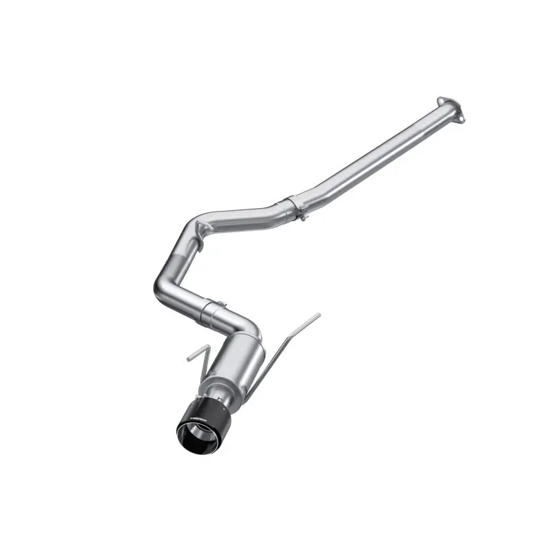 MBRP T304 Stainless Steel 3in Cat-Back Single Rear Exit w/ Carb Fiber Tips - 2015-2021 Subaru WRX 2.0L / STI 2.5L / 2011-2014 Sedan