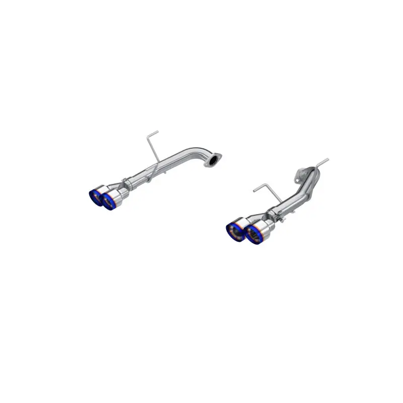 MBRP 2.5in T304 Stainless Steel Cat-Back - Dual Split Rear Exit w/ Quad BE Tips - 2022-2026 Subaru WRX