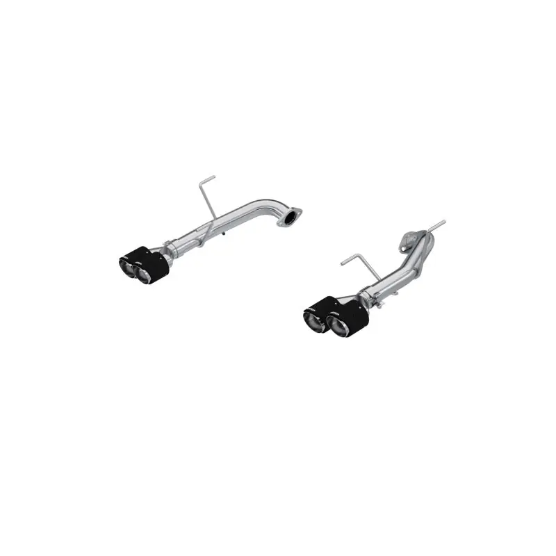 MBRP 2.5in T304 Stainless Steel Catback - Dual Split Rear Exit w/ Quad CF Tips - 2022-2026 Subaru WRX