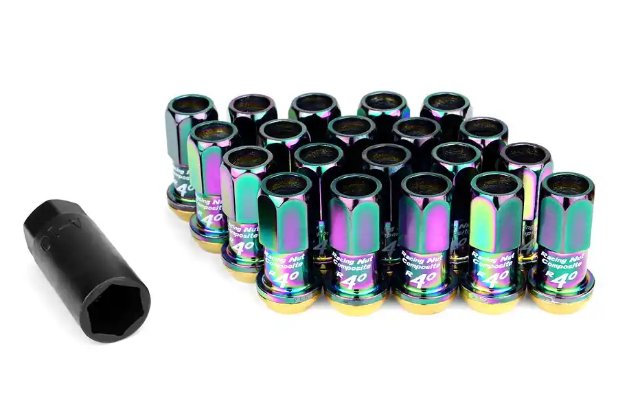 Project Kics R40 Neo Chrome 12x1.50 Lug Nuts