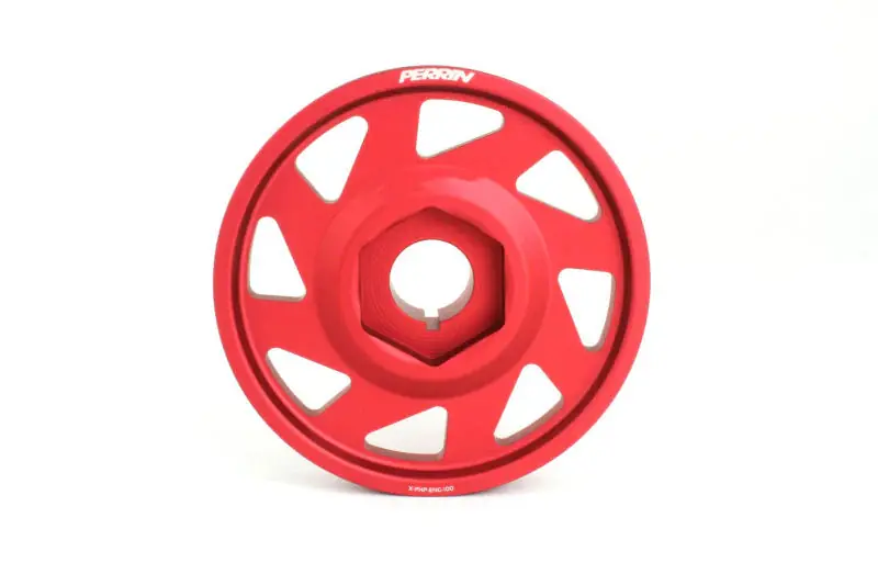 PERRIN Crank Pulley - Red 2017-2021 Honda Civic Type-R