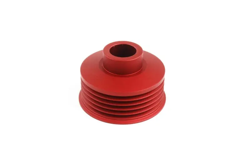 PERRIN Lightweight Alternator Pulley - Red 2006-2014 Subaru WRX / 2007-2021 STI / 2006-2013 Forester
